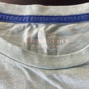 Vineyard vines light blue long sleeve with white whale size large